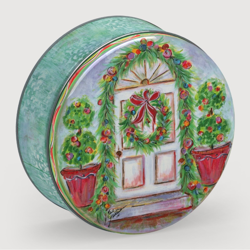 Gail Pittman 2014 Holiday Gift Tin 8”